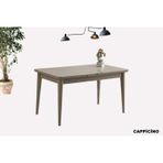Kelebek Açılır Mdf Masa Mutfak,Salon,Yemek Odası Masası 80x130 cm Cappicino