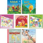 Kelebek (Anna Milbourne) + Küçük Vak Vak + Oyuncak Ayılarla Renkler + Oyuncak Ayılarla Şekiller + İyi Ki Varsın Çiftlik (Esra Canoğlu) + Hoş Geldin Bebeğim + Seni Seviyorum Miniğim / 7 Kitap Set