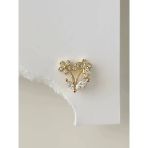 Kelebek Çiçek Yıldız Model Kıkırdak Piercing Tragus Helix Altın Gold Renk Küpe