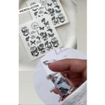 Kelebek Desenli Tırnak Dövmesi Tırnak Tattoo Nail Art Tırnak Sticker ScaNM277