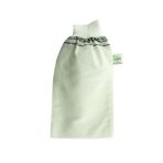 Kelebek Kese Beyaz Banyo Hamam Kesesi Lastikli 25X17 Cm RT-RYL-ARKSKLBY1