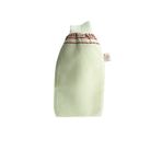 Kelebek Lastikli 6 Adet 25x15 cm Kalın Beyaz Banyo Hamam Kesesi