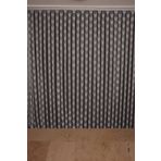 KELEBEK MODEL GRİ RENK İP PERDE HAZIR DÜĞMELERİ DİKİLMİŞ İP PERDE 300*270 cm