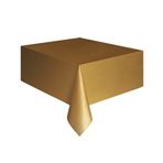 Kelebek Oyuncak 120x180 cm Altın Sarısı Gold Plastik Masa Örtüsü