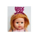 Kelebek Oyuncak Bekarlığa Veda Bride To Be Simli Eva Taç