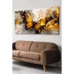 Kelebek Sanatsal Tek Parça Kanvas - Canvas Tablo, 120 x 65