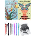 Kelebek Zihinli Çocuk ve Dedem Bir Kiraz Ağacı 2li Set