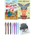Kelebek Zihinli Çocuk ve Hayallere Uçuran Kanatlar 2'li Set - Kalem