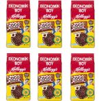 Kellogg's Coco Pops Çikolatalı Buğday ve Mısır Gevreği 1200 gr x 6 Adet - 1,2 kg