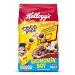 KELLOGG'S Coco Pops Jumbos Kakaolu Mısır Gevreği 700 G, Lif, Demir ve 6 Vitamin Kaynağı,D vitamini, Kalsiyum, Folik Asit ve Demir İçerir, Kahvaltılık Tahıl Gevreği