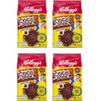Kellogg's Coco Pops Kakaolu Mısır ve Buğday Gevreği 450 gr x 4 Adet