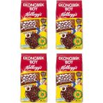 Kellogg's Coco Pops Kakaolu Mısır ve Buğday Gevreği 700 gr x 4 Adet