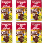 Kellogg's Coco Pops Kakaolu Mısır ve Buğday Gevreği 700 gr x 6 Adet