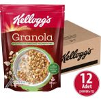 Kellogg's Granola Beyaz Çikolata Parçacıklı ve Antep Fıstıklı 300 G x12 Adet, %46 Yulaf Ezmesi, Lif Kaynağı Kahvaltılık Gevrek - 300 gr