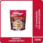 Kellogg's Karışık Meyveli Granola 250 G,%45 Yulaf Ezmesi,%20 Kurutulmuş Meyve,Lif Kaynağı Kahvaltılık Gevrek - 250 gr