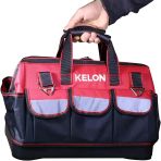 Kelon Katlanır Bez Takım Çantası Alet Çantası Kırmızı 16"