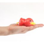 Keluofu Bebek Banyo Saat Büküm Dabble Ördek Su Oyuncak Çocuk Banyo Eğitmek Çocuk Erkek Kız 1 Ila 3 Yürümeye Başlayan Küvet Köpük Plaj Yüzme Havuzu (Yurt Dışından) - Kırmızı
