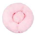 Keluofu Kedi Yuvarlak Kabarık Peluş Mat Yatak 50 cm (Yurt Dışından) - Pembe