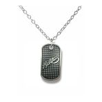 Kemal Atatürk İmzalı Erkek Künye Kolye – Gümüş Renk Unisex Metal Takı