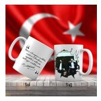 Kemal Atatürk Irak Kralı Faysal - Çankaya Köşkü - Atatürk'ün Sözleri -Kupa Bardak