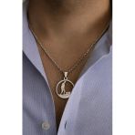 Kemal Atatürk Kolye – Unisex, 60 Cm Zincirli, Özgürlük Ve İlhamın Simgesi