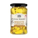 Kemal Kükrer Biberiye Turşusu Cam Kavanoz 350 cc