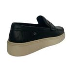 Kemal Tanca 683 Lfs-01 Erkek Hakiki Deri Casual Ayakkabı - Siyah Flotter