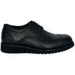 Kemal Tanca 876 038 Erkek Hakiki Deri Casual Ayakkabı - Siyah Flotter