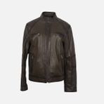 Kemal Tanca Deri Erkek Deri Mont 049 - 2XL - Antrasit
