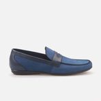 Kemal Tanca Lacivert Erkek Deri Loafer 241KTE924 255-1