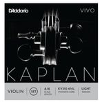 Keman Tel Seti, Kaplan Vıvo, 4/4 Scale, Lıght Tens
