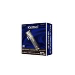 Kemei KM-1896 Çok Amaçlı Tıraş Makinası Karbon Çelik Bıçak LCD ekran şarjda kullanım tıraş makinası