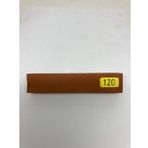 Kementaş 120 Koyu Armut (Şeftali) 8 cm Sert Mum