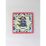 Kemer Temalı Polyester Kabartmalı Kaplumbağa Desen Magnet 7 X 7 Cm – Dekoratif Hediyelik Buzdolabı Süsü (Kod:1179)