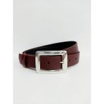 Kemerix Kadın Siyah Gümüş Tokalı Kemer 0302 - 2XS - Bordo