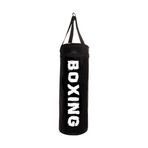 Kemerli Suni Deri 55 Cm x 18 Cm Hazır Dolu Boks Kum Torbası
