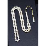 Kemik 99'Lu Tesbih 6 Mm Küre Kesim - T-1759