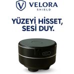 Kemik Iletim Dalga Hoparlör – Her Yüzeyi Hoparlöre Dönüştüren Mini Bluetooth V5.3 - 01-Siyah