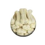 Kemik Miçiko Diş Kaşıyıcı Diş Sağlığı Beyaz 8 Li Paket ( 7.5 Cm)