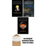 Kemikavcılar / Malazan Yitikler Kitabı 6 (Ciltli) + Gece Yarısı Gelgitleri / Malazan Yitikler Kitabı 5 (Ciltli) + Ay Bahçeleri – Malazan Yitikler Kitabı 1 - Hayır