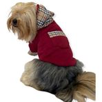 Kemique BB Limited Bordo Kapşonlu Köpek Sweatshirt