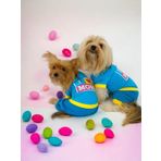 Kemique Hediye Paketli, Annelere Hediye, Love Mom Blue Penye Tulum Köpek Tulumu Köpek Elbisesi, Anneler Günü L