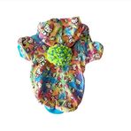 Kemique Kitty Kapsonlu Sweatshirt Kedi Süeteri Kedi Kıyafeti KARIŞIK ÇOK RENKLİ XXL