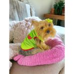Kemique Pink Strawberry Atlet Köpek Kıyafeti Köpek Elbisesi - M