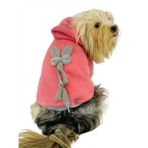 Kemique Pinky Rabbit Kapşonlu Sweatshirt Köpek Kıyafeti Köpek Elbisesi - Gri - 3XL
