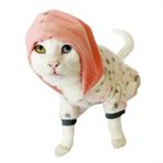 Kemique Softie Spotty Pink Kedi Tulumu Kedi Kıyafeti XXL