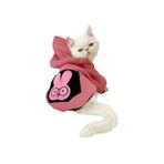 Kemique Student Rabbit Sweatshirt Kedi Elbisesi