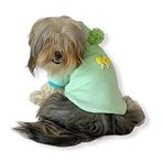 Kemique Su Yeşili Kelebek Kapşonlu Sweat Köpek Kazağı YEŞİL 3XL