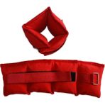 Kemsad 2 Adet El ve Ayak Fizik Tedavi, Kum Torbası (Seçilen Ağırlıkta 2 Adet) - 0,25 kg x 2 Adet - Kırmızı