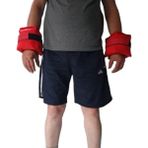 Kemsad 2 Adet El ve Ayak Fizik Tedavi, Kum Torbası (Seçilen Ağırlıkta 2 Adet) - 1,5 kg x 2 Adet - Kırmızı